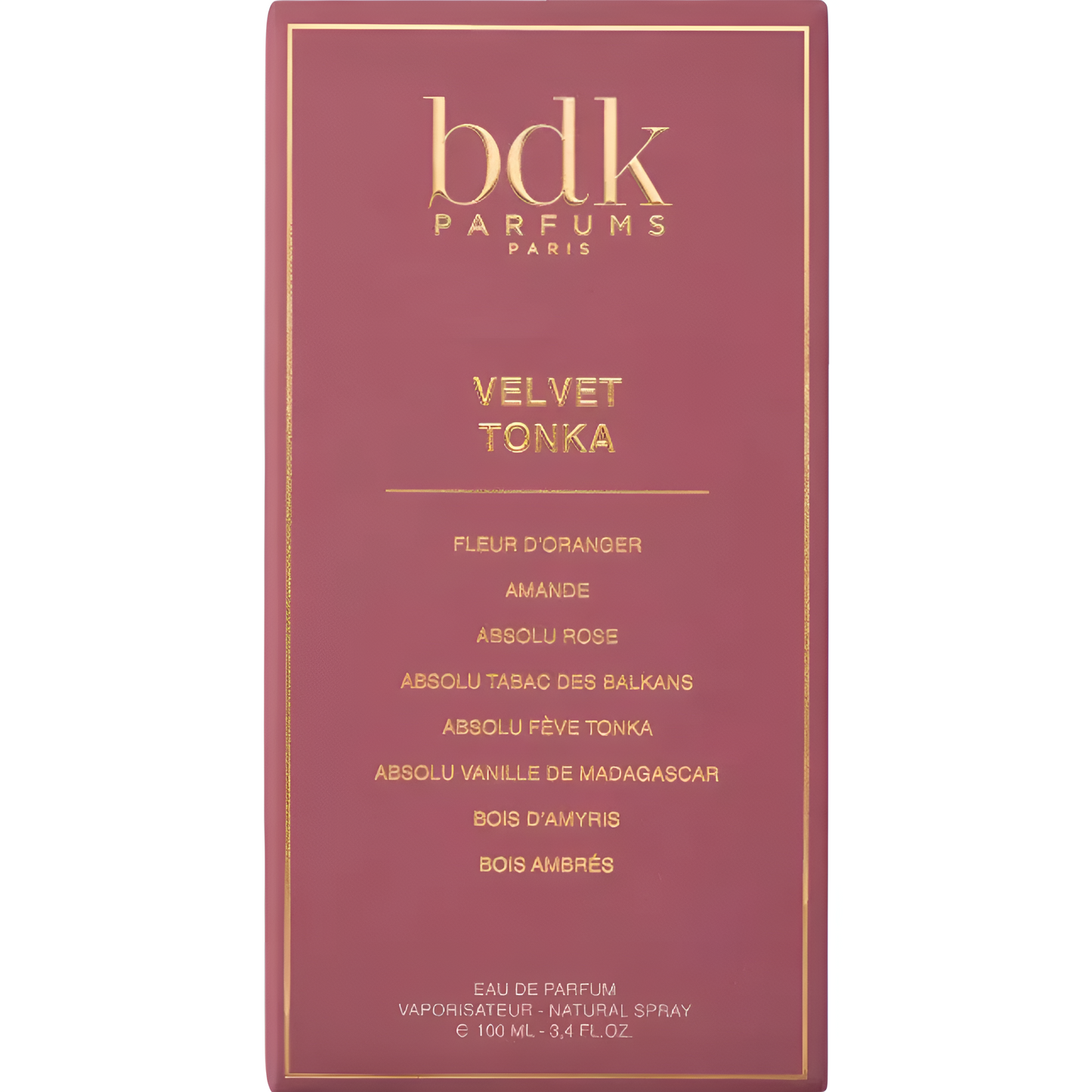 BDK Parfums Velvet Tonka EDP 100 ml